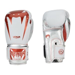 Venum Giant 3.0 piros/ezüst bokszkesztyű (Giant 3.0 VENUM-2055-632) kép
