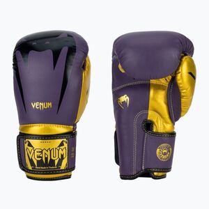 Venum Giant 3.0 sötét lila/arany bokszkesztyű (Giant 3.0 VENUM-2055-231) kép