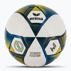 ERIMA Hybrid Futsal új tengerészgyalogos/sárga labdarúgó 4-es méret (Hybrid Futsal 7192410) kép