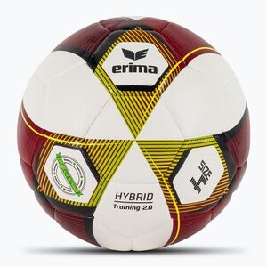 ERIMA Hybrid Training 2.0 piros/lime labdarúgó 4-es méret (Hybrid Training 2.0 7192403) kép