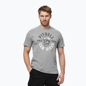 Férfi Pitbull Shkull Logo póló szürke (Shkull Logo 215149160001) kép