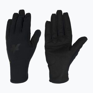 ASSOS Spring Fall P1 fekete kerékpáros kesztyű (Spring Fall P1 P13.52.552.18) kép