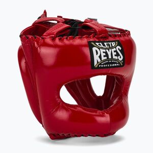 Cleto Reyes hegyes arcú nylon bár piros boxsisak (With Pointed Face Nylon Bar CE388R) kép