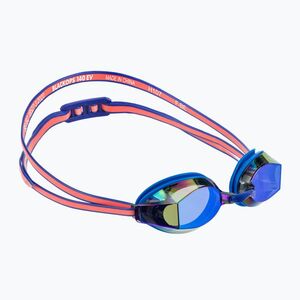 Női úszószemüveg TYR Blackops 140 Ev Racing Tükrözött kék/korall (Blackops 140 Ev Racing Mirrored LGBKOPFM_823) kép