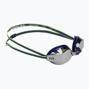 TYR Blackops 140 Ev Racing tükrözött úszószemüveg navy/lime (Blackops 140 Ev Racing Mirrored LGBKOPM_384) kép