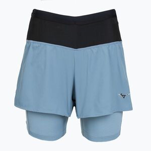 Női Mizuno Trail ER 2IN1 futó rövidnadrág citadel (Trail ER 2IN1 J2GBC21202) kép