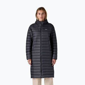 Női téli dzseki Patagonia Recycled Down Sweater Parka fekete (Recycled Down Sweater Parka 28460) kép