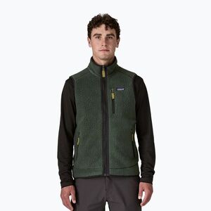 Férfi mellény Patagonia Retro Pile Fleece öreg növekedésű zöld (Retro Pile Fleece 22821) kép