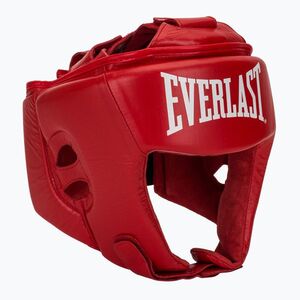 Bokszsisak Everlast amatőr versenyzői fejfedő piros (Amateur Competition Headgear EV3030RED) kép