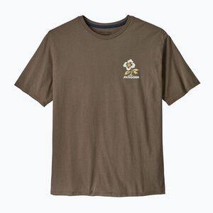 Férfi Patagonia Balance Organic Organic peace seeds / marlow barna póló (Balance Organic 37823) kép