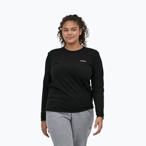 Női Patagonia P-6 Logo felelősségteljes póló fekete (P-6 Logo Responsibili-Tee 37603) kép