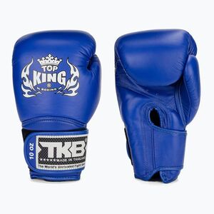 Top King Muay Thai Super kék boxkesztyűk (Muay Thai Super TKBGSV-BU) kép