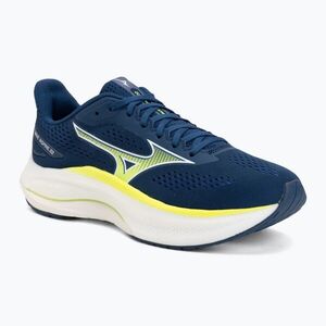 Férfi futócipő Mizuno Wave Inspire 22 estate blue/lightning yellow (Wave Inspire 22 J1GC264401) kép