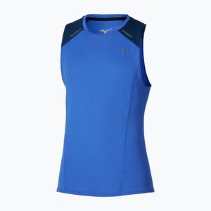 Férfi futó atléta Mizuno Active DryAeroFlow Tank Top dazzling blue (Active DryAeroFlow Tank Top J2GAD00223) kép