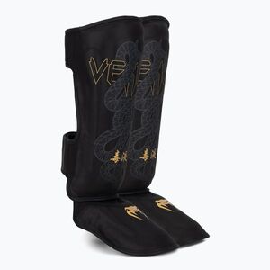 Sípcsont- és lábfejvédők Venum Serpenti black/silver/gold (Serpenti VENUM-05757) kép