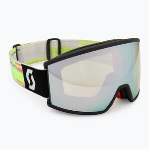 Síszemüveg SCOTT Ambit Compact black/neon yellow/amp white chrome (Ambit Compact 421704) kép