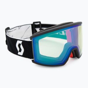 Síszemüveg SCOTT Ambit black/white/amp aurora green chrome (Ambit 421705) kép