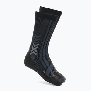 Férfi zokni X-Socks Trekking Perform Merino Crew black/charcoal (Trekking Perform Merino Crew TQPNS24M-B036) kép