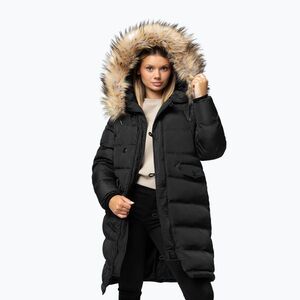 Női téli dzseki Pitbull Queenston Padded Hooded black (Queenston Padded Hooded 535006900000) kép
