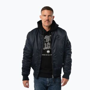 Férfi bomberdzseki Pitbull Hacket Washed Bomber dark navy (Hacket Washed Bomber 525030590001) kép