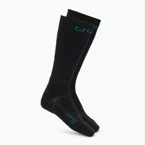 Női sízokni UYN One Pure Snow black/blue (Ski One Pure Snow S100375) kép