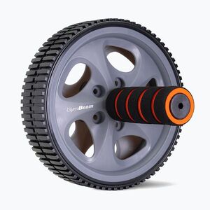 GymBeam Ab Wheel fekete/szürke/narancssárga hasizom edzőkerék (Ab Wheel 29117) kép