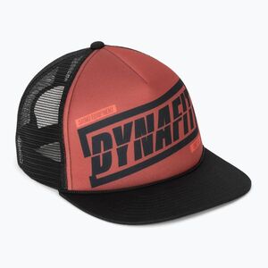Baseballsapka DYNAFIT Graphic Trucker mineral red/tabloid (Graphic Trucker 08-0000071276) kép
