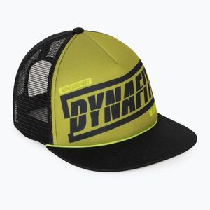Baseball sapka DYNAFIT Graphic Trucker golden lime/tabloid (Graphic Trucker 08-0000071276) kép