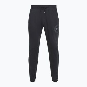 Férfi nadrág Under Armour Rival LW Graphic Jogger black/castelrock (Rival LW Graphic Jogger 6014688) kép