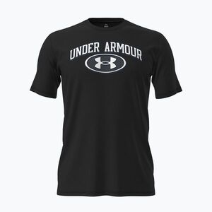 Férfi edzőpóló Under Armour WM Locker Tag black/white (WM Locker Tag 6012778-001) kép