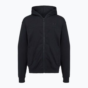 Férfi pulóver Under Armour Rival LW FZ black/black (Rival LW FZ 6009346-001) kép