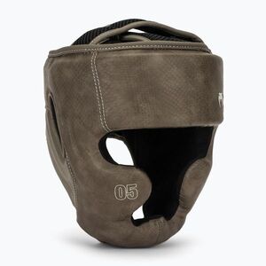 Boksz fejvédő Venum Impact Evo Scales Headgear brown (Impact Evo Scales Headgear VENUM-05804) kép