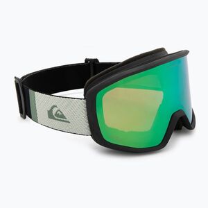 Férfi snowboard szemüveg Quiksilver Harper black/clux ml green (Harper EQYTG03214-KYP0) kép