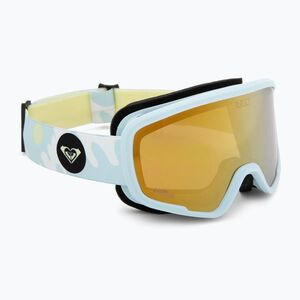 Gyerek snowboard-szemüveg ROXY Missy big flowers/clux ml light blue (Missy ERGTG03026) kép