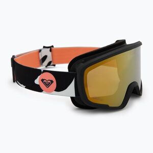 Gyerek snowboard-szemüveg ROXY Missy big flowers/clux ml orange (Missy ERGTG03026) kép