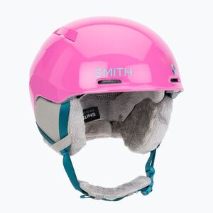 Gyerek sísisak Smith Glide Jr Mips vivid pink hearts (Glide Jr Mips E00525) kép