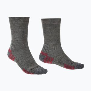 Férfi zokni Bridgedale Lightweight Merino Performance Boot Original grey heather (Lightweight Merino Performance Boot Original 710 152) kép