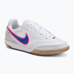 Gyerek focicipő Nike Tiempo Streetgato Jr white/pink blast/racer blue (Tiempo Streetgato Jr IB5039-146) kép