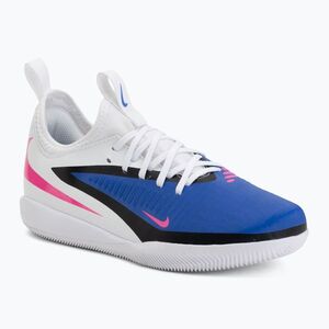 Gyerek focicipő Nike Jr. Phantom 6 Low Academy IN racer blue/white/pink blast (Jr. Phantom 6 Low Academy IN HQ2035-446) kép