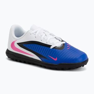 Gyerek focicipő Nike Jr. Phantom 6 Low Club TF racer blue/white/pink blast (Jr. Phantom 6 Low Club TF HQ2006-446) kép