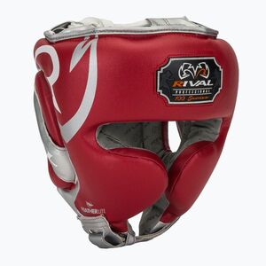 Boksz fejvédő Rival RHG100 Professional Headgear red/silver/grey (RHG100 Professional Headgear RHG100-RED/SILVER/GREY) kép
