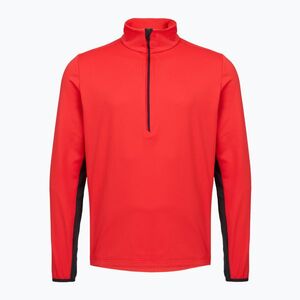Férfi sípulóver HEAD Marty Midlayer red/black (Marty Midlayer 821415) kép