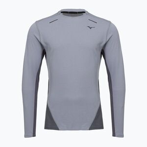 Férfi hosszú ujjú futópóló Mizuno Tech Thermal Charge quiksilver (Tech Thermal Charge J2GAC50206) kép