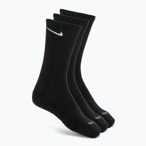Zokni Nike Everyday Plus Cushioned 3 pár black/white (Everyday Plus Cushioned SX6888-010) kép