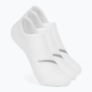 Női zokni Nike Everyday Plus Lightweight Footie 3 pár white/wolf-grey (Everyday Plus Lightweight Footie SX5277) kép