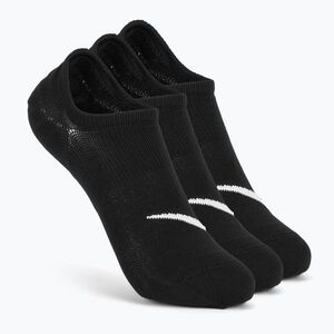 Női zokni Nike Everyday Plus Lightweight Footie 3 pár black/white (Everyday Plus Lightweight Footie SX5277) kép