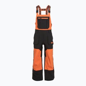 Férfi snowboardnadrág ThirtyTwo Basement Bib black/orange (Basement Bib T.26.PTM.BMB.OG.3M.1) kép