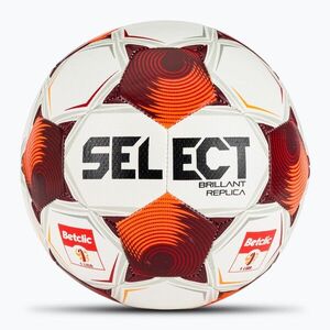 Focilabda SELECT Brillant Replica Betclic v25 white/red méret 4 (Brillant Replica Betclic v25 3594871761) kép