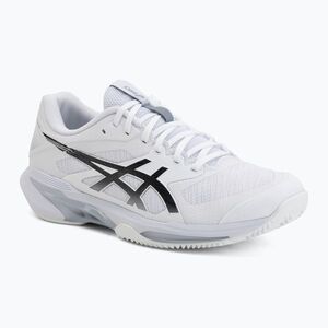 Férfi teniszcipő ASICS Solution Speed FF 4 Clay white/black (Soultion Speed FF 4 Clay 1041A533-100) kép