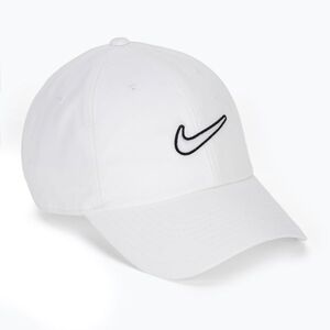 Baseballsapka Nike Club Unstructured Swoosh white/white (Club Unstructured Swoosh FB5369) kép